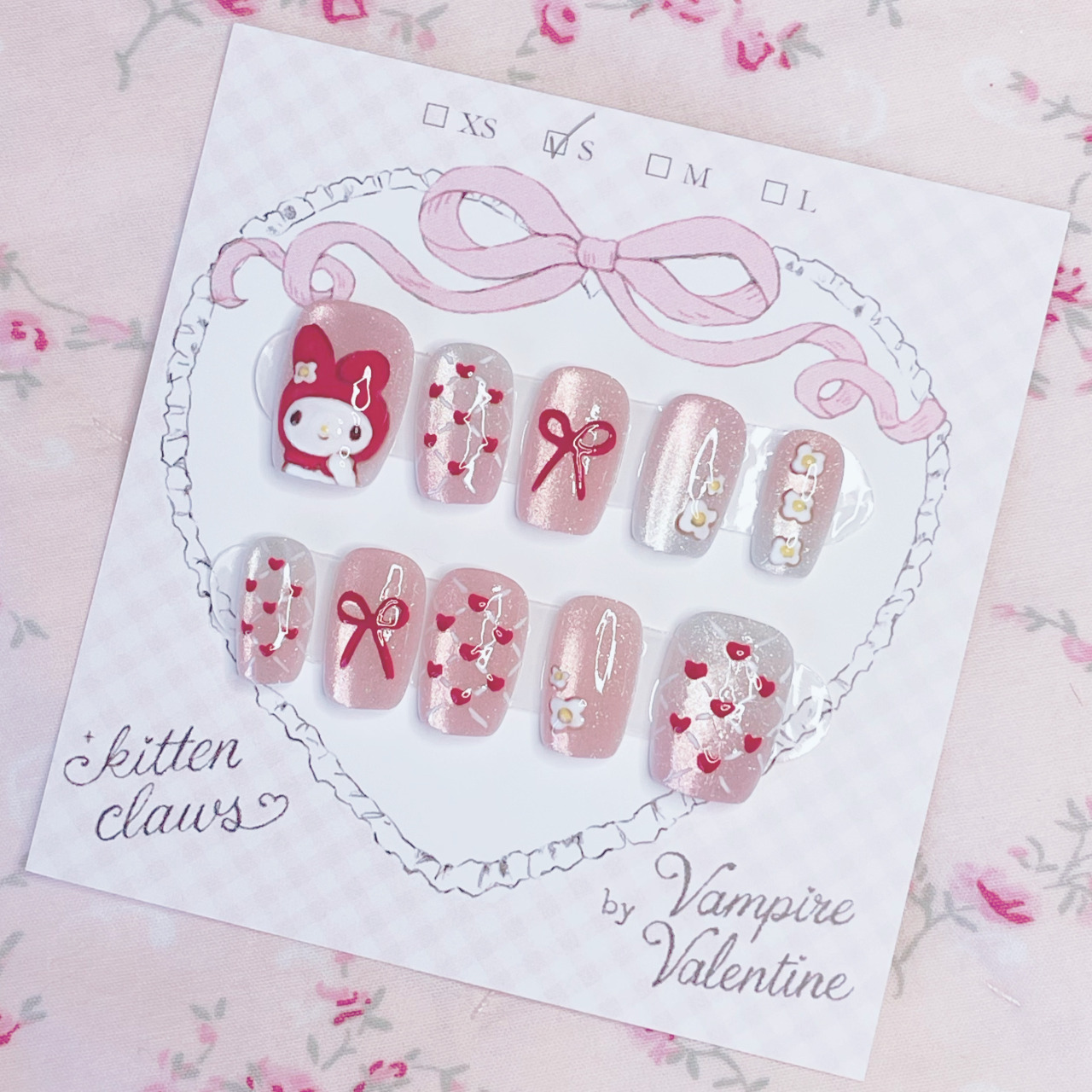 My Melody Nails